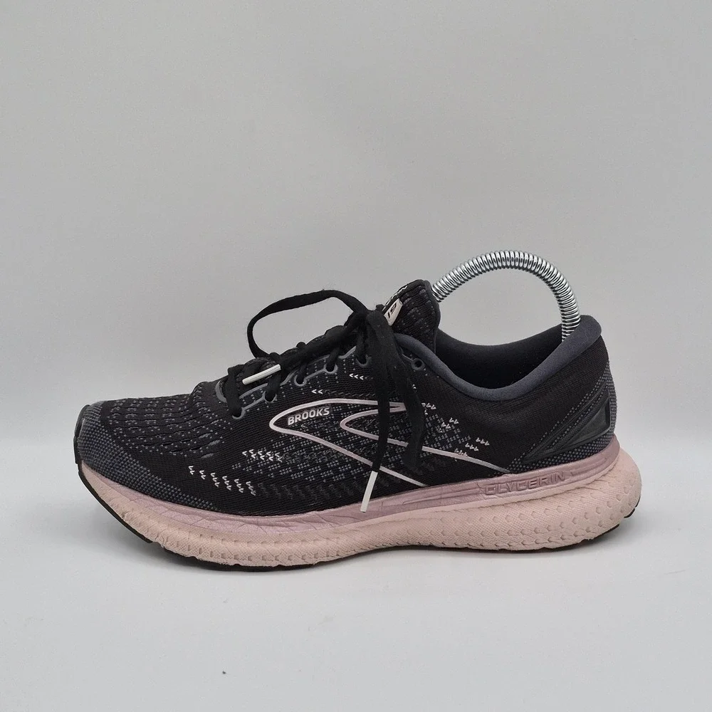 Brooks Shoes Womens Size 8.5 Black Glycerin 19 Running Sneakers 1203431B074